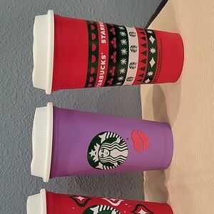 Starbucks | Kitchen | 220s Starbucks Holiday Cups | Poshmark